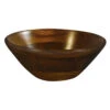 Kijihiki Zelkova Salad Bowl With Round Edge 1 Kijihiki Zelkova Salad Bowl With Round Edge -Kitchen Tools 1921700