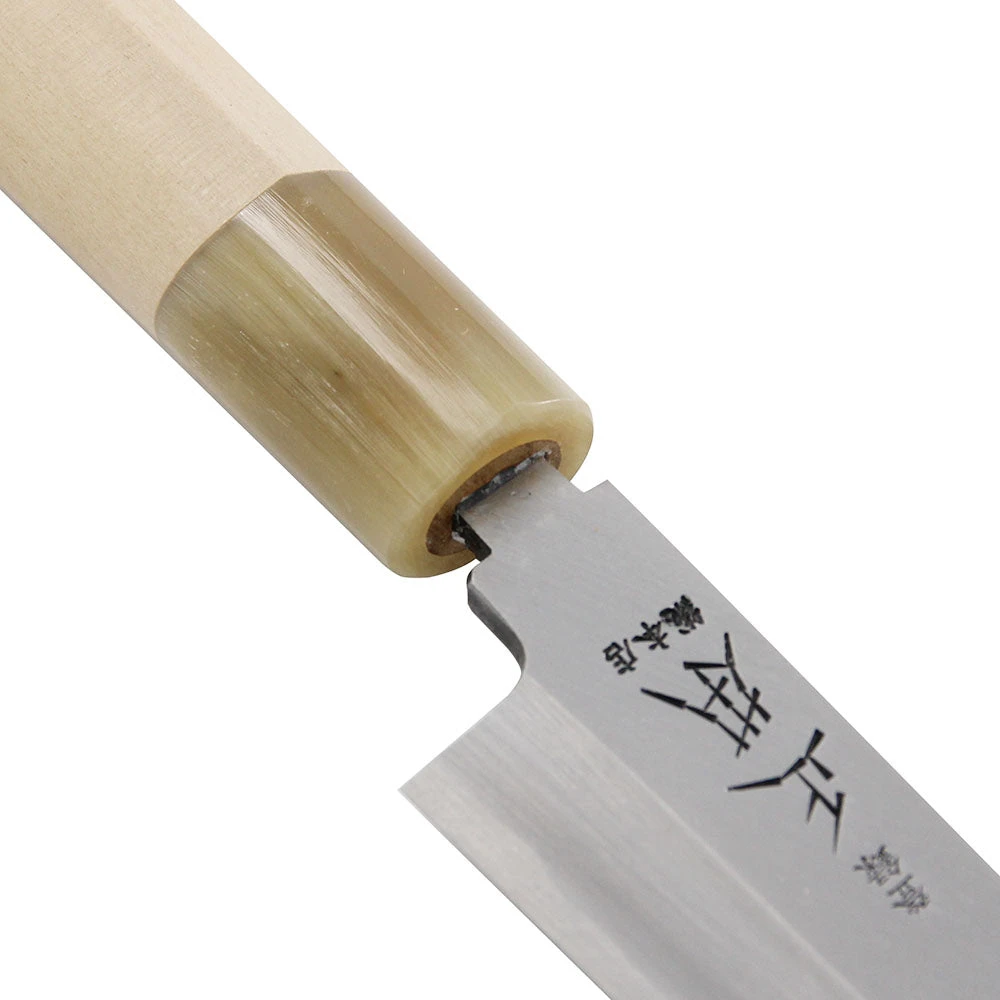 Masamoto Hongasumi Gyokuhaku Steel Sashimi Yanagiba Knife 6 Masamoto Hongasumi Gyokuhaku Steel Sashimi Yanagiba Knife - Image 4
