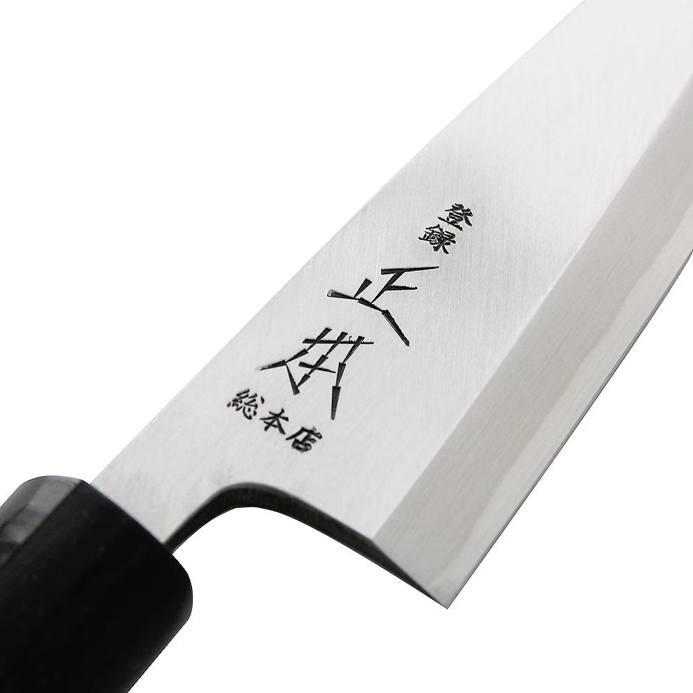 Masamoto Hongasumi Gyokuhaku Steel Mioroshi Deba Knife 5 Masamoto Hongasumi Gyokuhaku Steel Mioroshi Deba Knife - Image 3