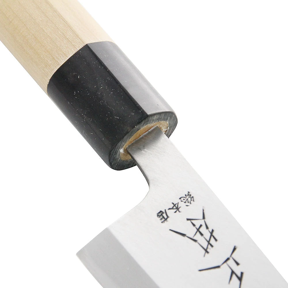 Masamoto Hongasumi Gyokuhaku Steel Mioroshi Deba Knife 6 Masamoto Hongasumi Gyokuhaku Steel Mioroshi Deba Knife - Image 4