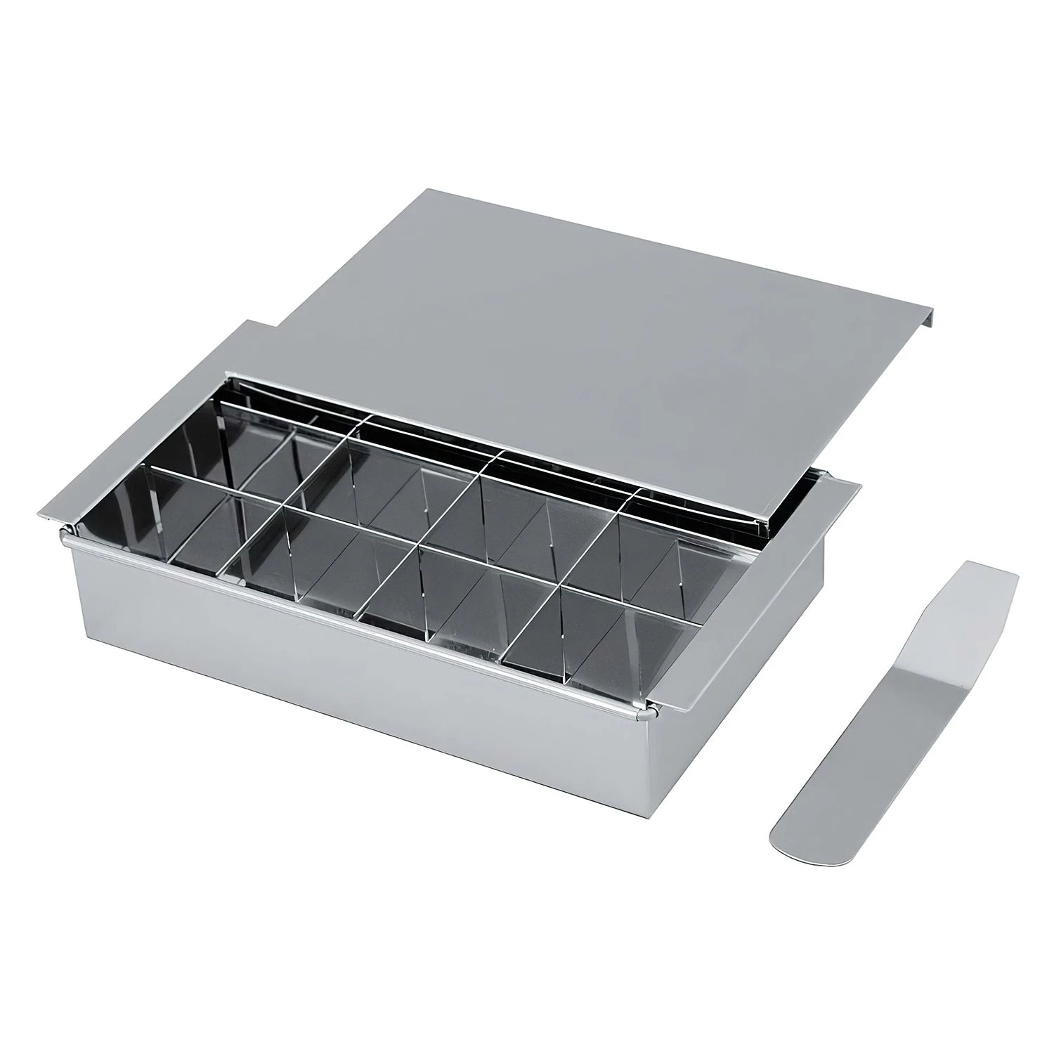 Asano Stainless Steel Tamago-Dofu Mold With Lid For 12 Pcs 3 Asano Stainless Steel Tamago-Dofu Mold With Lid For 12 Pcs