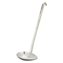 MARUTAMA Stainless Steel Side-Scooping Ladle With Holes