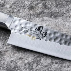 Kai Seki Magoroku Imayo Molybdenum Vanadium Stainless Steel Petty Knife Hammer Finish 7 Kai Seki Magoroku Imayo Molybdenum Vanadium Stainless Steel Petty Knife Hammer Finish -Kitchen Tools SekiMagorokuImayoMolybdenumVanadiumStainlessSteelPettyKnifeHammerFinishAB5461 3
