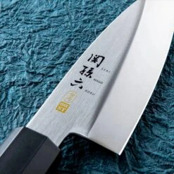Kai Seki Magoroku Kinju ST Stainless Steel Ajikiri Deba Knife -Kitchen Tools SekiMagorokuKinjuSTStainlessSteelAjikiriDebaKnifeAK1100 3