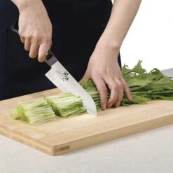 Kai Seki Magoroku Momoyama Stainless Steel Santoku Knife -Kitchen Tools SekiMagorokuMomoyamaStainlessSteelSantokuKnifeAE5147 6