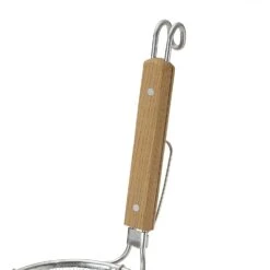 Three Snow Stainless Steel Deep Ramen Tebo Noodle Strainer Round Base -Kitchen Tools Shin EtsuStainlessSteelRamenTeboHeavy DutyDeepNoodleStrainer 5