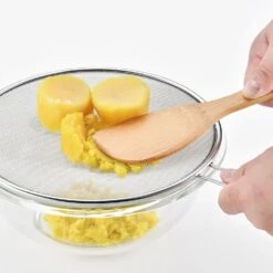 Three Snow Stainless Steel Splatter Screen -Kitchen Tools Shinetsu worksStainlessSteelSplatterScreen31012 3