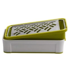SUNCRAFT Stainless Steel Grater With Container -Kitchen Tools SuncraftStainlessSteelGraterwithContainerSSK 10 3 8970013a 3ab5 476d 9d82 353b0c937d3a