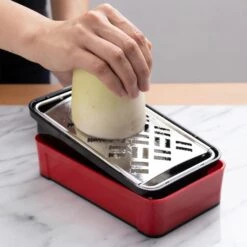 SUNCRAFT Stainless Steel Grater With Container -Kitchen Tools SuncraftStainlessSteelGraterwithContainerSSK 10 4 87016d6e 9b33 4e22 90a2 b2035339e4fe