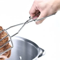 Three Snow Stainless Steel Ramen Chashu Pork Coiled Tongs -Kitchen Tools ThreeSnowStainlessSteelRamenChashuPorkCoiledTongs 3