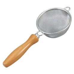 Three Snow Stainless Steel Tea Strainer Shallow Type