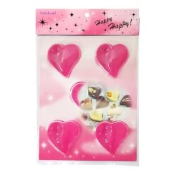 TIGERCROWN PET Resin Curvy Heart Chocolate Mold -Kitchen Tools TigercrownPETResinCurvyHeartChocolateMold 4