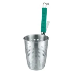 YUKIWA Stainless Steel Tebo Noodle Strainer With Silicone Handle -Kitchen Tools YUKIWAStainlessSteelTeboNoodleStrainerwithSiliconeHandle 4