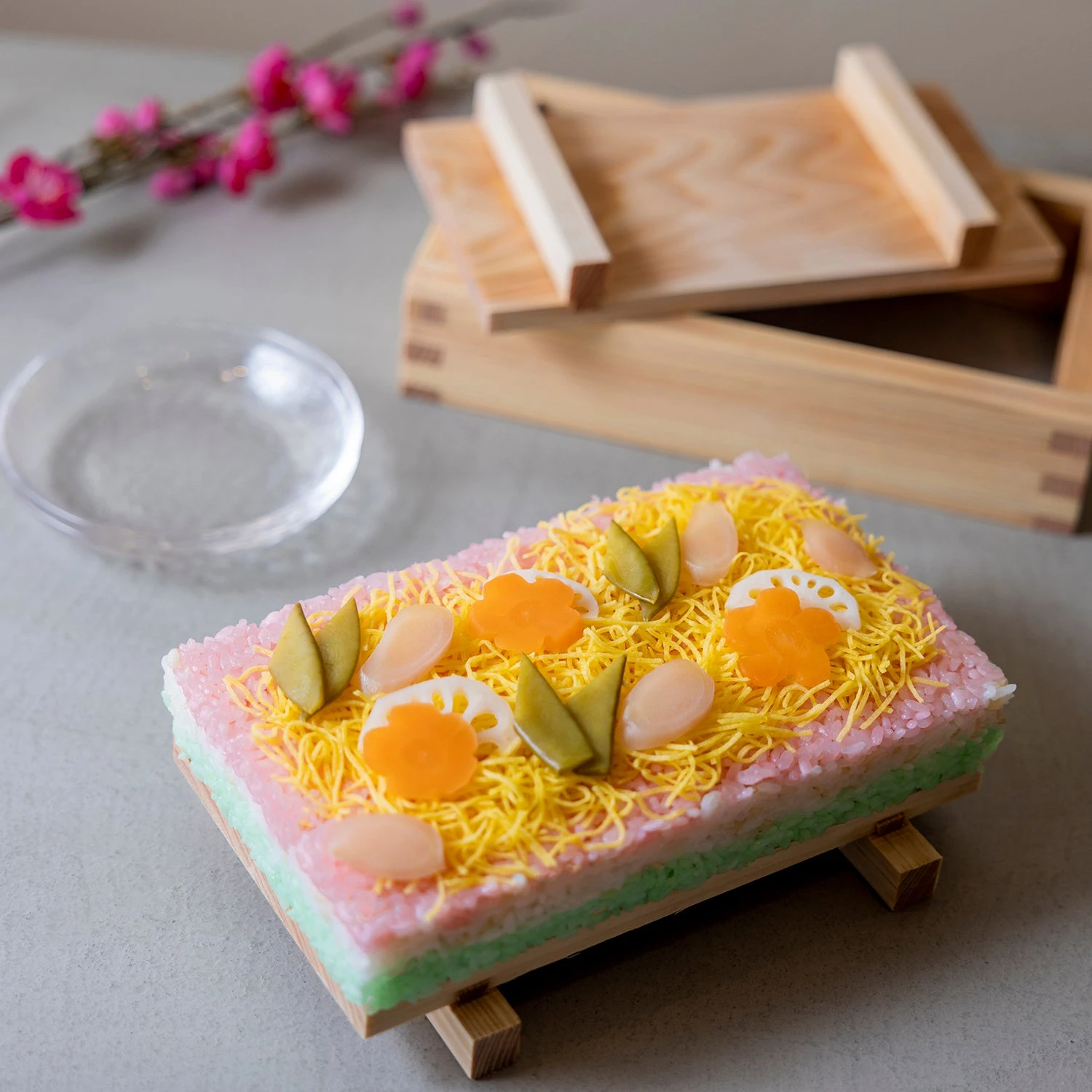 Yamacoh Hinoki Cypress Wooden Sushi Mold 8 Yamacoh Hinoki Cypress Wooden Sushi Mold - Image 6