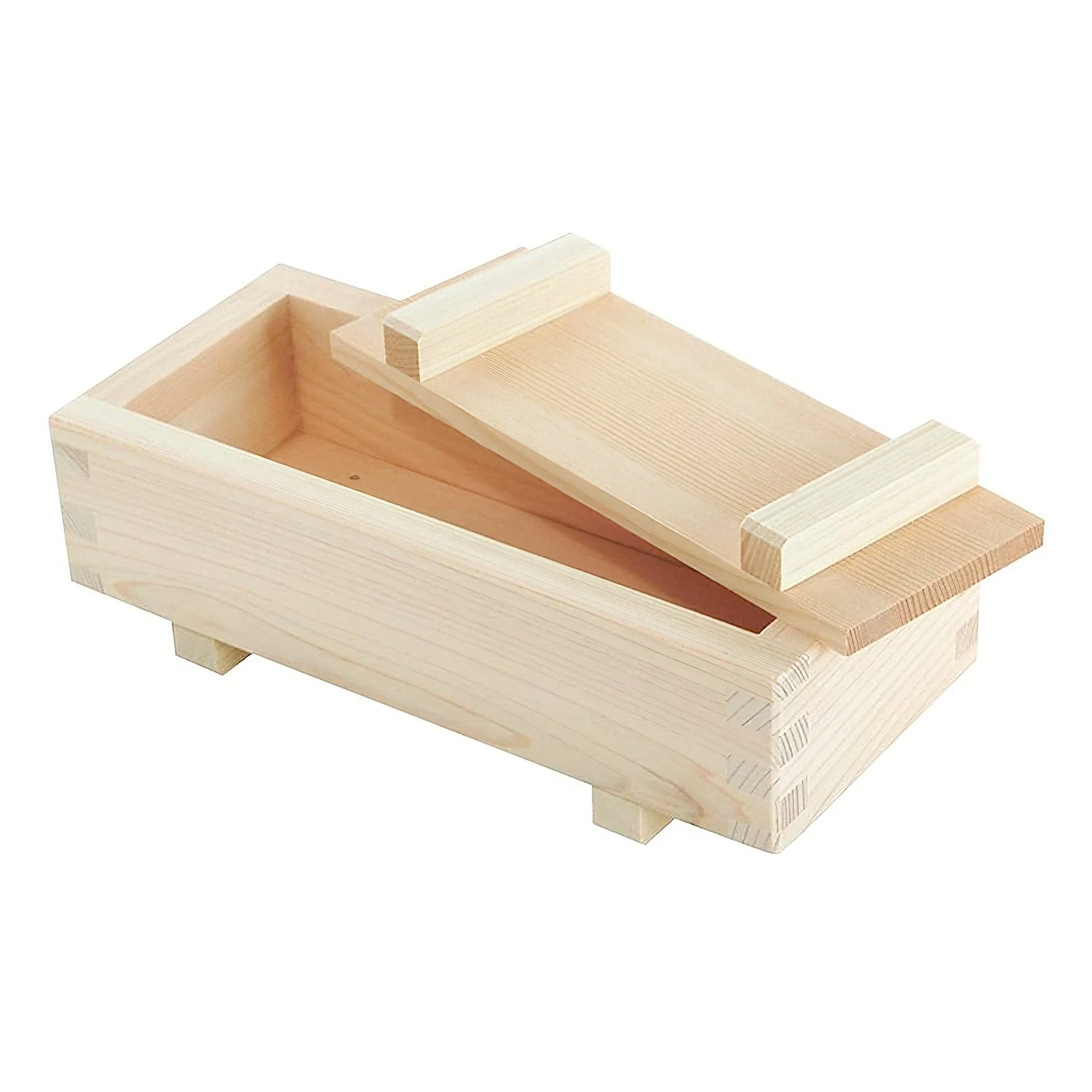 Yamacoh Hinoki Cypress Wooden Sushi Mold 4 Yamacoh Hinoki Cypress Wooden Sushi Mold - Image 2