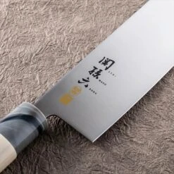 Kai Seki Magoroku Ginju ST Stainless Steel Nakiri Knife -Kitchen Tools gSekiMagorokuGinjuSTStainlessSteelNakiriKnifeAK5069 3