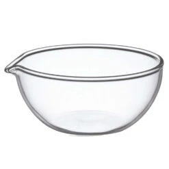 Iwaki Heat Resistant Glass Lipped Bowl