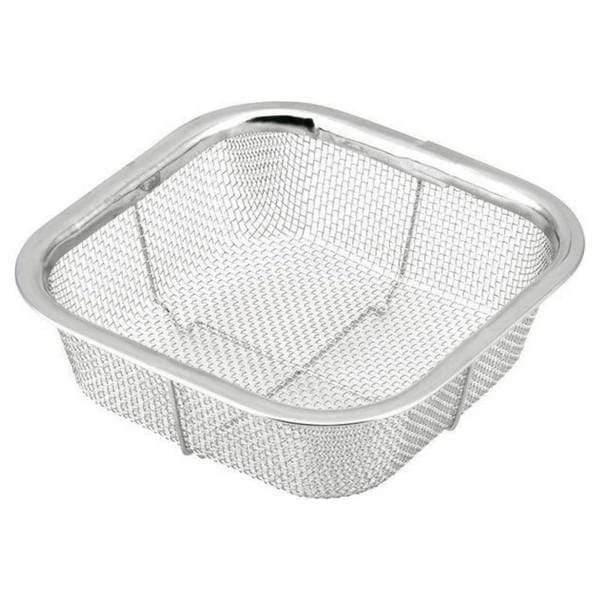 MINEX Stainless Steel Square Mesh Colander 3 MINEX Stainless Steel Square Mesh Colander