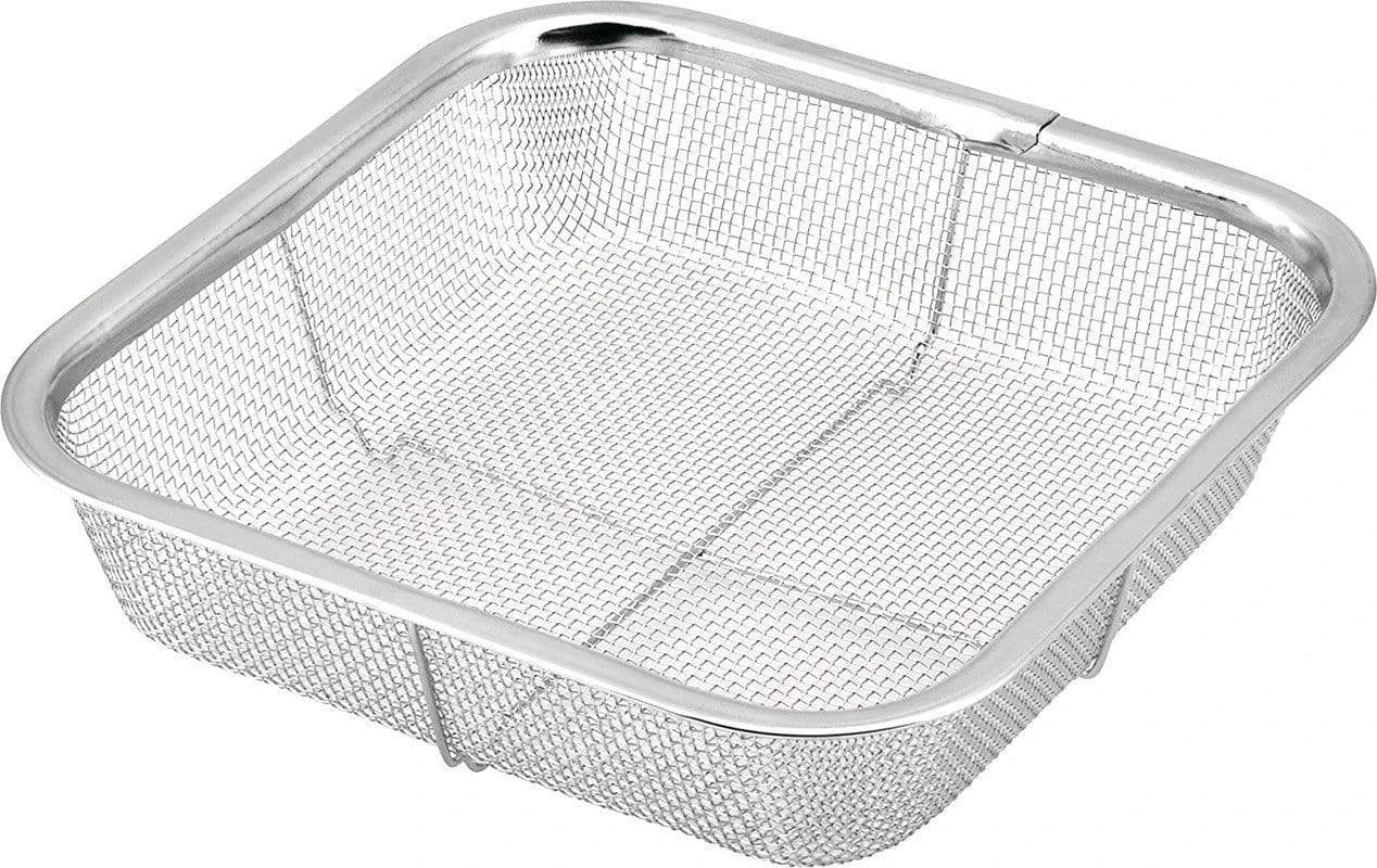 MINEX Stainless Steel Square Mesh Colander 5 MINEX Stainless Steel Square Mesh Colander - Image 3
