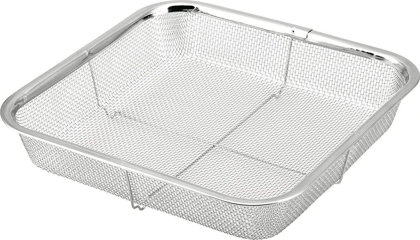 MINEX Stainless Steel Square Mesh Colander 7 MINEX Stainless Steel Square Mesh Colander - Image 5