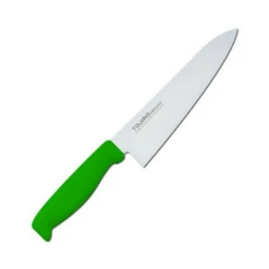 TOJIRO Color MV Gyuto Knife With Elastomer Handle -Kitchen Tools tojiro color mv gyuto knife with elastomer handle 6 colours gyuto 180mm green gyuto knives 607111577627
