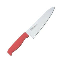 TOJIRO Color MV Gyuto Knife With Elastomer Handle -Kitchen Tools tojiro color mv gyuto knife with elastomer handle 6 colours gyuto 180mm red gyuto knives 607105122331