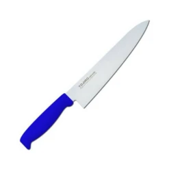 TOJIRO Color MV Gyuto Knife With Elastomer Handle -Kitchen Tools tojiro color mv gyuto knife with elastomer handle 6 colours gyuto 210mm blue gyuto knives 607744327707