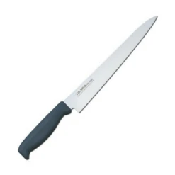 TOJIRO Color MV Sujihiki Knife With Elastomer Handle -Kitchen Tools tojiro color mv sujihiki knife with elastomer handle 6 colours sujihiki 240mm black sujihiki knives 584113782811