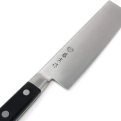 TOJIRO Fujitora DP 3-Layer Nakiri Knife 165mm FU-502 -Kitchen Tools tojiro fujitora dp 3 layer nakiri knife 165mm fu 502 nakiri knives 7686693027923